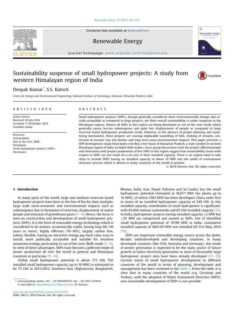 2 | PDF | Hydroelectricity | Hydrology