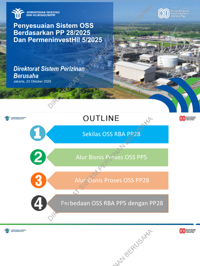 Perbandingan OSS RBA PP28 dan PP5 | PDF