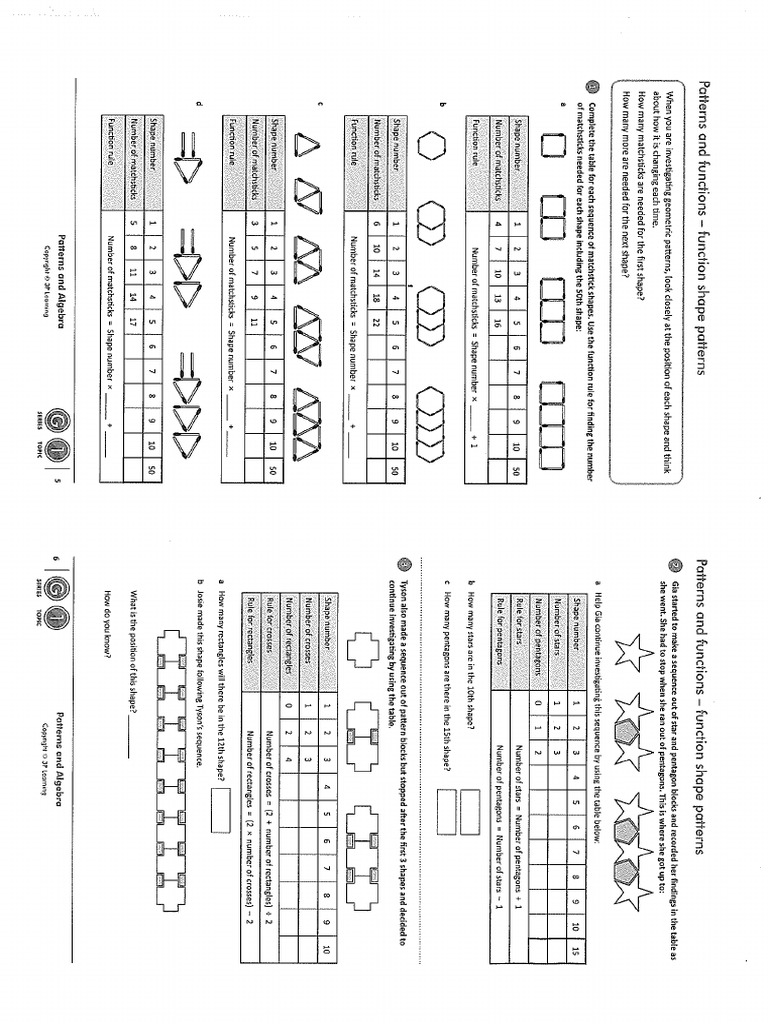 Linear Pattern | PDF
