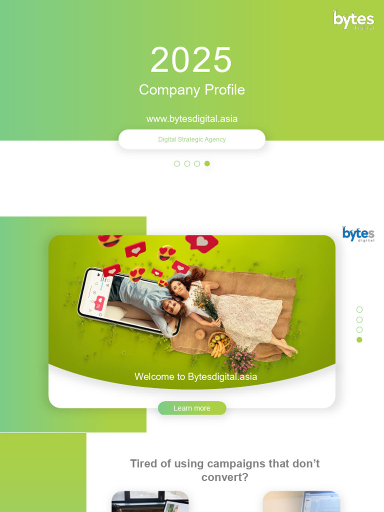 Bytes Digital: Data-Driven Marketing Solutions | PDF | Digital ...