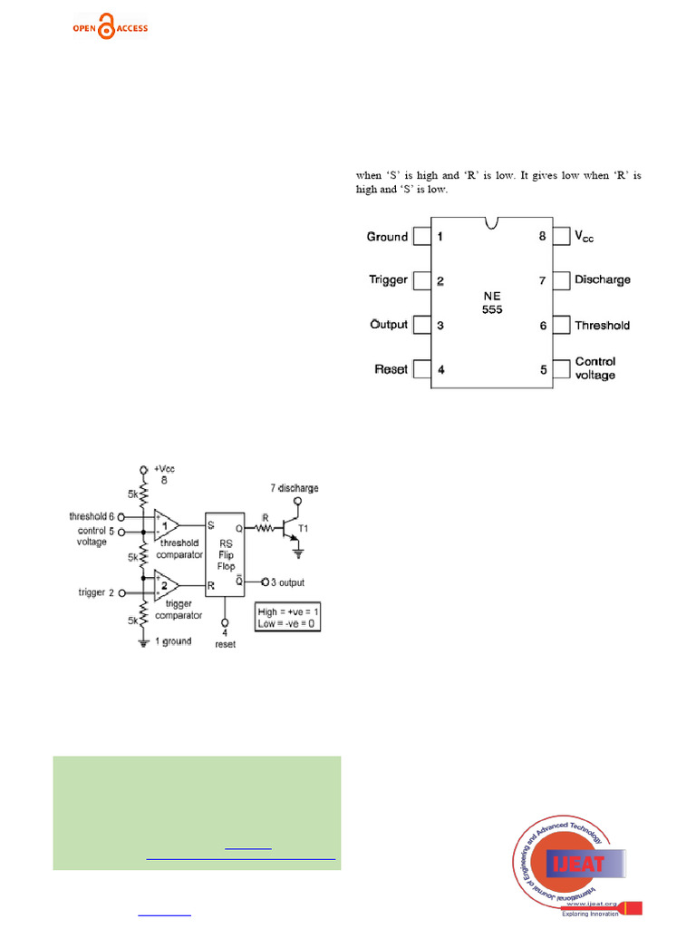 An Imprint of IC 555 Timer in The Contemporary World | PDF | Power ...