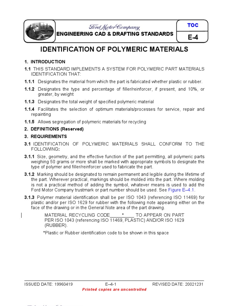 ISO Standards for Polymeric Material Codes | PDF | Plastic | Polymers