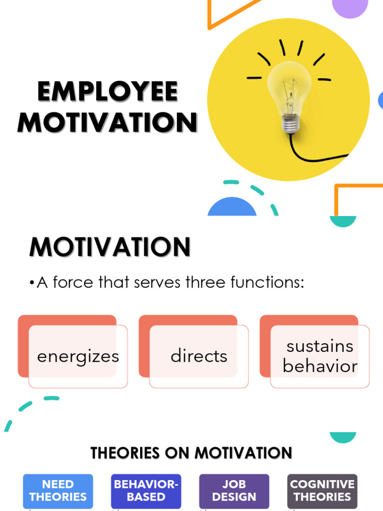 Understanding Employee Motivation Theories | PDF | Motivational ...