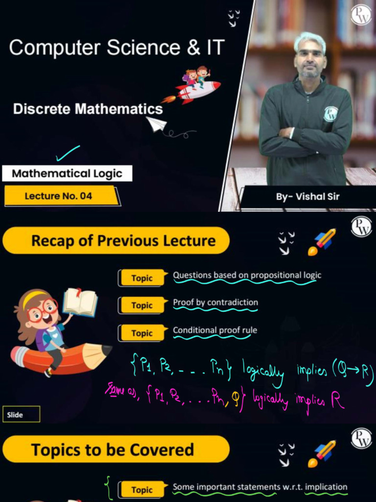 Mathematical Logic 04 - Class Notes | PDF