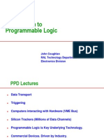 Introduction To Programmable Logic: John Coughlan RAL Technology Department Electronics Division