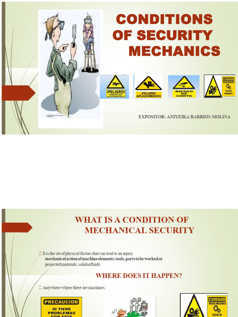 Understanding Mechanical Security Risks | PDF