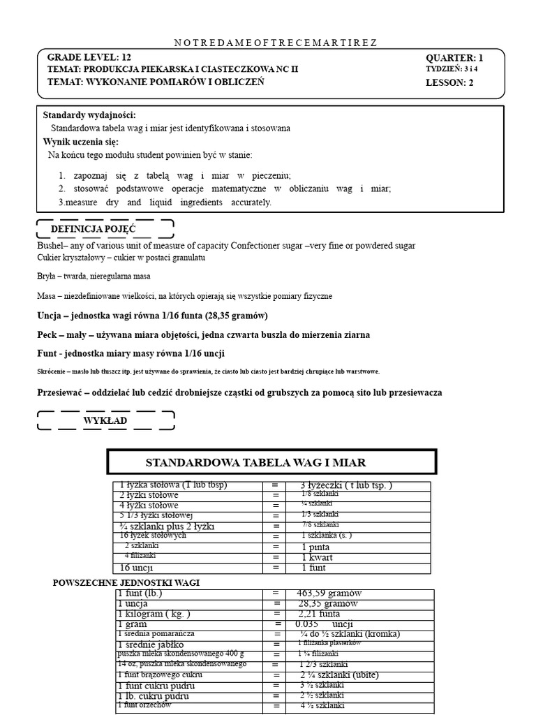 Lekcja 2 TYDZIEŃ 34 | PDF
