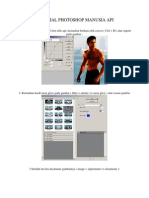 Tutorial Photoshop Manusia API