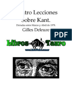 Deleuze, Gilles - Lecciones de Kant