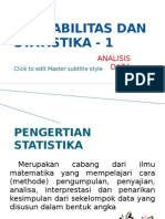 Analisis Data Probabilitas Dan Statistika