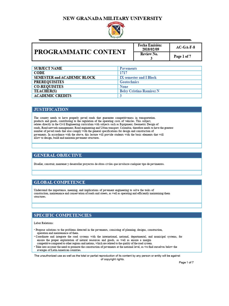 Programmatic Content - Pavements | PDF | Road Surface | Road