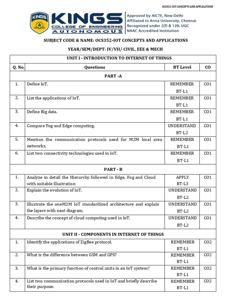 OCS352-IOTC&a.pdf From Coe | PDF | Internet Of Things | Telecommunications