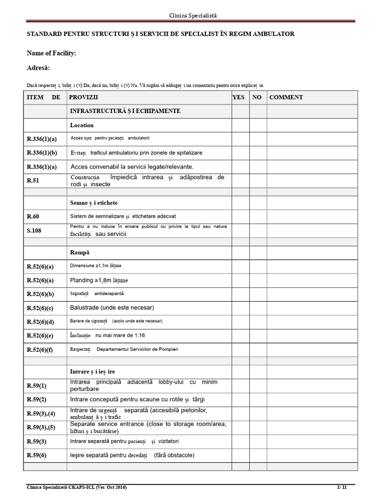CKAPS - Clinici Specializate | PDF