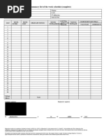 EPWP Attendance Register Template | PDF | Social Policy
