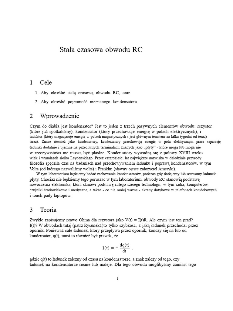 DC RC | PDF