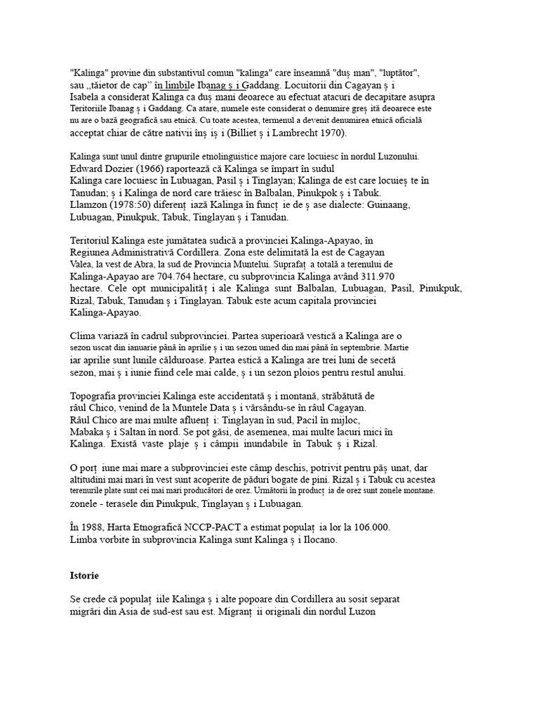 Kalinga PDF | PDF