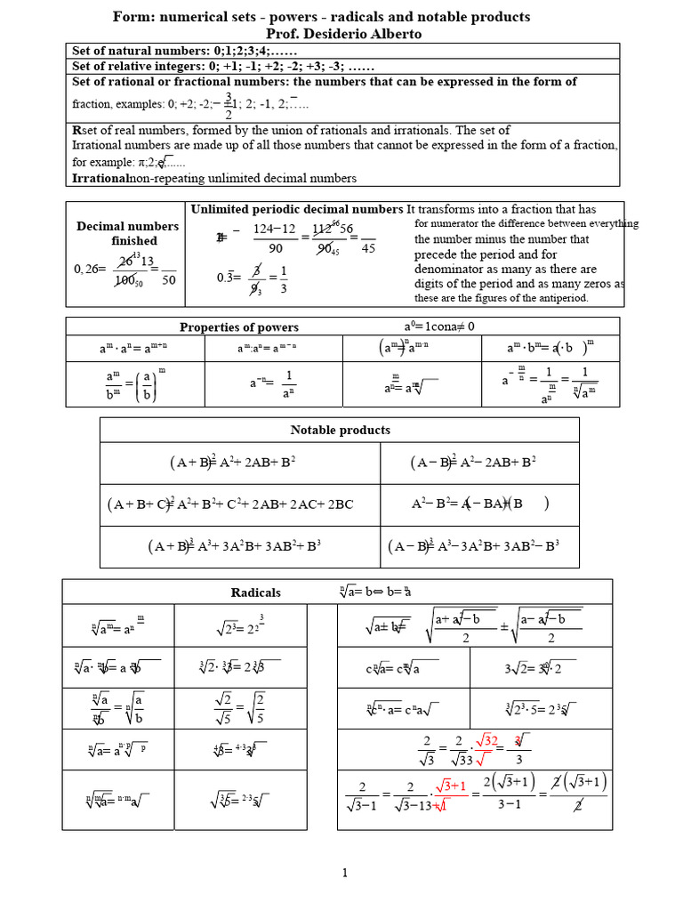 Math Form PDF | PDF | Triangle | Numbers