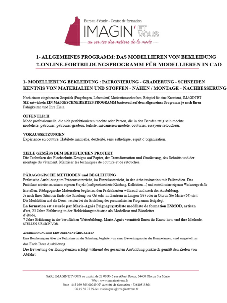 Allgemeines Programm Und CAD | PDF