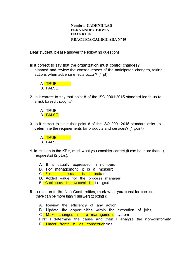 S15.s1 - QUALIFIED PRACTICE #03-Converted-1 | PDF | Benchmarking | Business