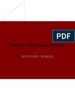 Analysation of Music Video - Biffy Clyro
