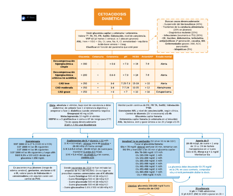 Diabetic Ketoacidosis Algorithm | PDF