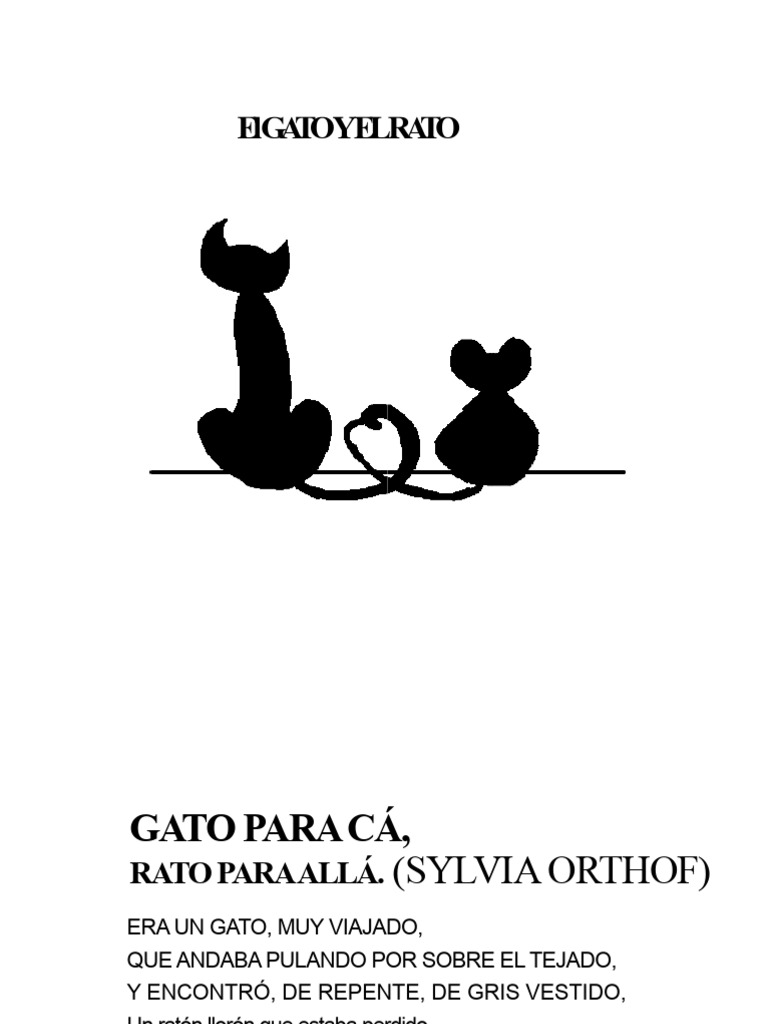 Actividad de La Historia El Gato y La Rata | PDF