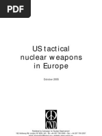 US Tactical Nuclear Weapons in Europe October 2005