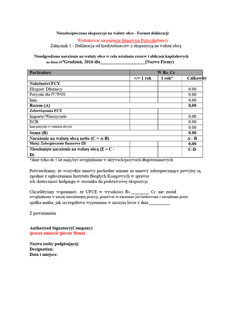 Certyfikacja UFCE Z Ekspozycją | PDF