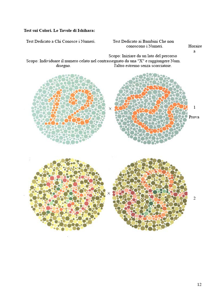 Test D'ishihara | PDF