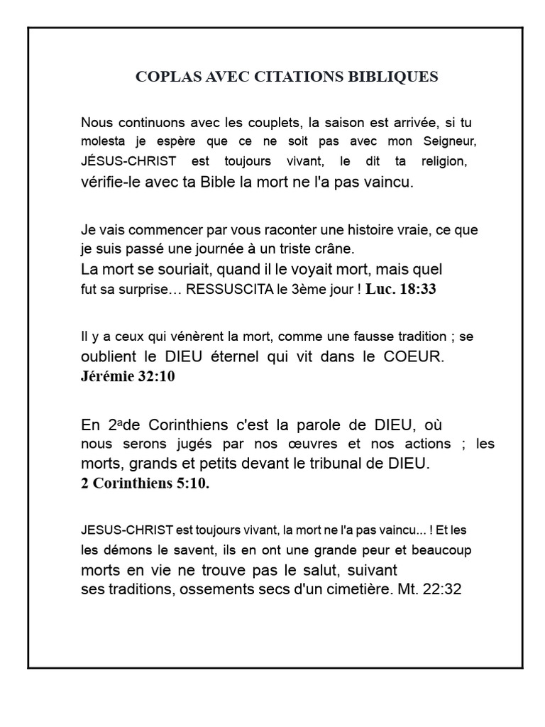 Réflexions sur la foi et la résurrection | PDF | Jésus | Doctrines et ...