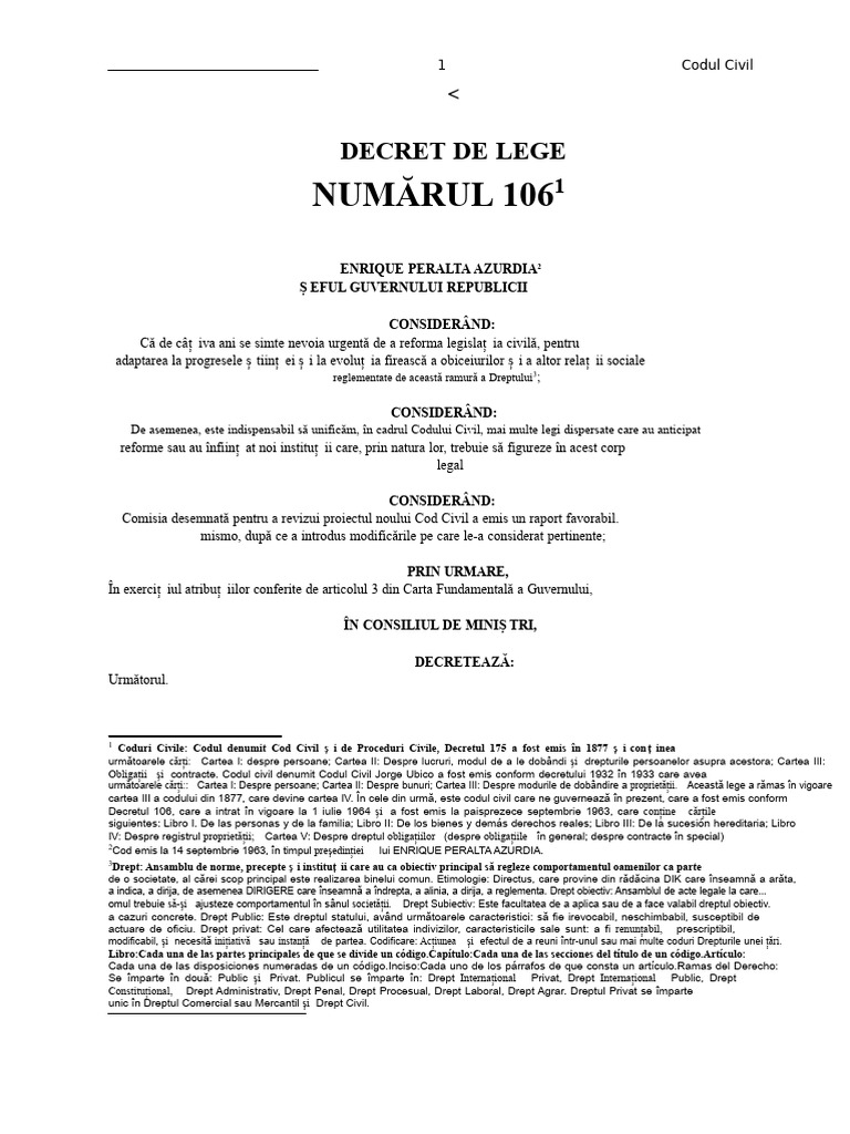 Codul Civil Comentat | PDF