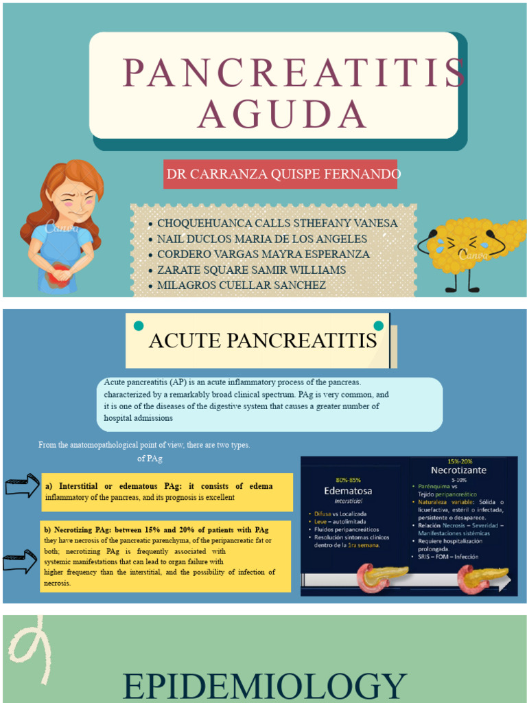ACUTE PANCREATITIS | PDF | Medical Specialties | Digestive Diseases