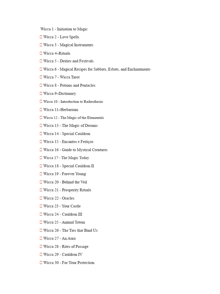 All Wicca Books by Eddie Van Feu | PDF