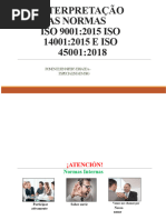 Comparativo das Normas ISO 9001, 14001 e 45001 | PDF | Gestão de qualidade