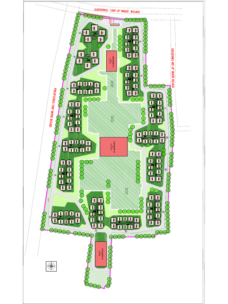 Proposed Residential Road and Layout Plans | PDF