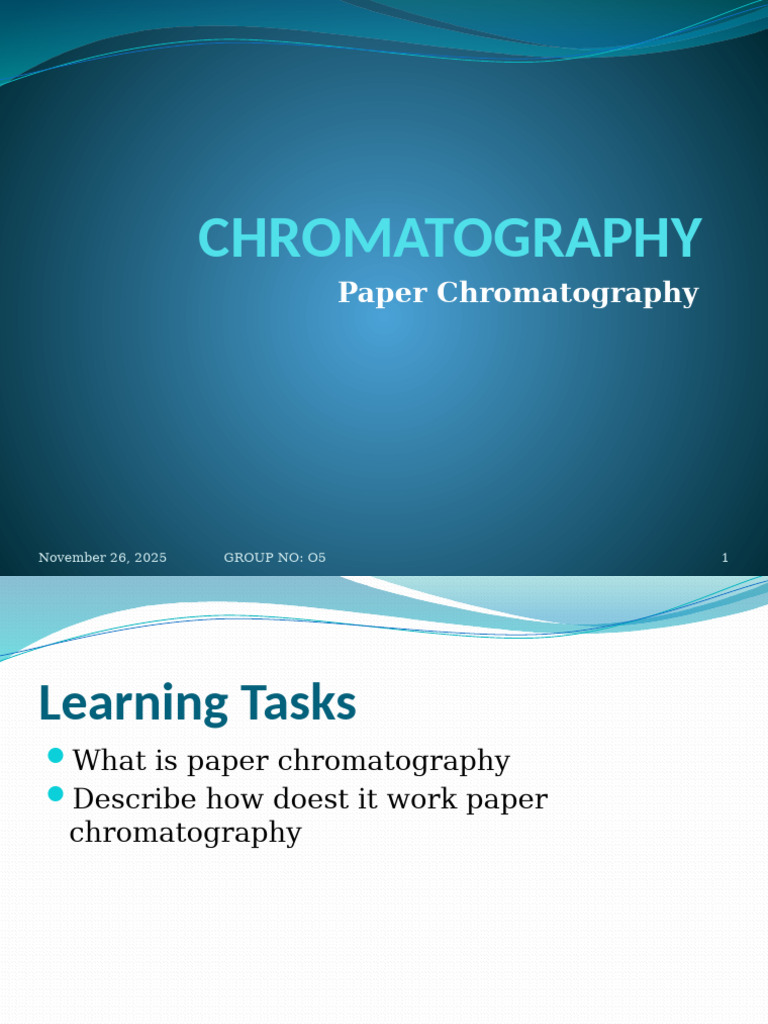 Understanding Paper Chromatography Techniques | PDF