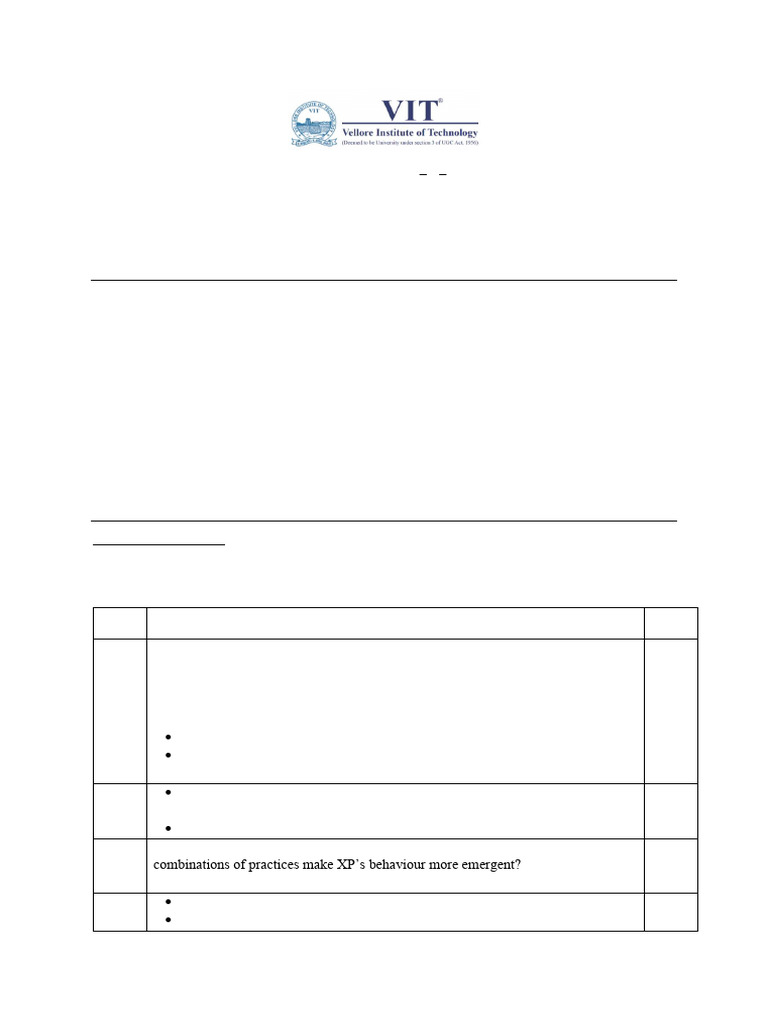 BCSE301L-CAT-1-C2-2023-2024 | PDF | Software Development Process ...