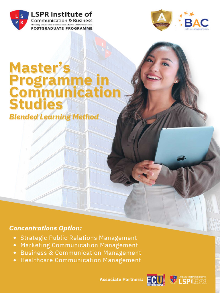 Master's in Communication Studies Program | PDF | Master's Degree ...