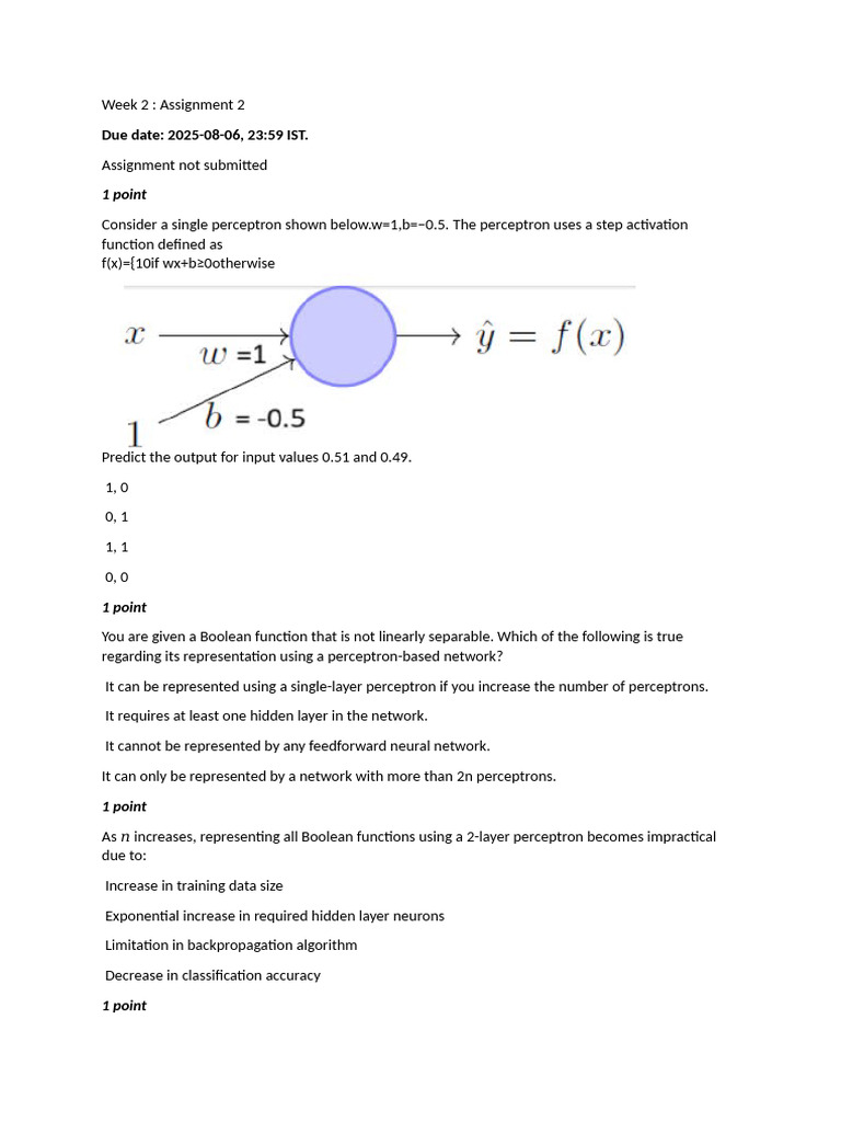 Neural Network Assignment Insights | PDF | Mean Squared Error | Machine ...