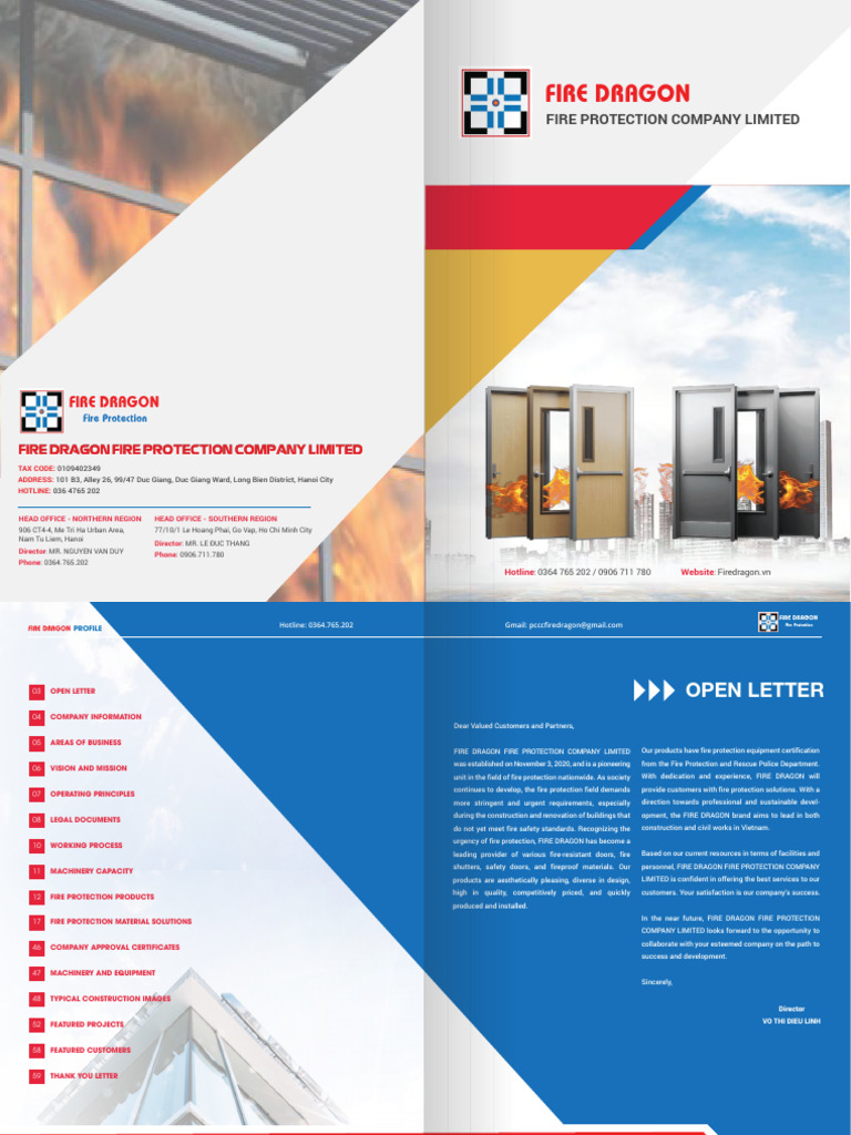 Fire Dragon Fire Protection Solutions | PDF | Door | Glasses