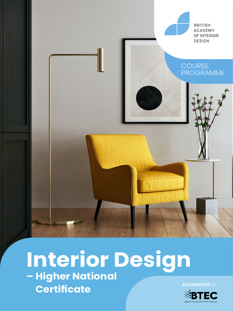 Interior Design HNC Course Overview | PDF | 3 D Computer Graphics ...