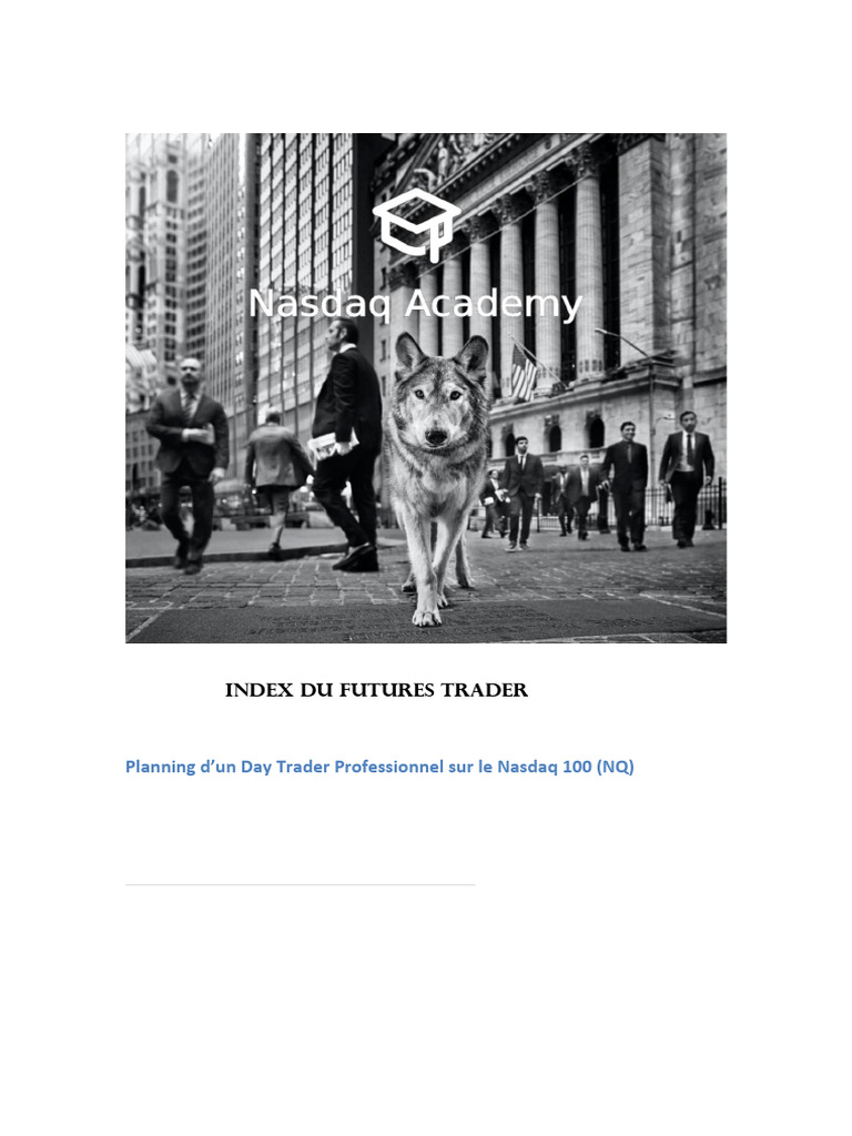 Planning de Trading pour le Nasdaq 100 | PDF | Option (Finance ...