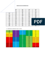 EJERCICIO DE ESTADÍSTICA