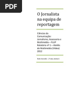 Ser Jornalista - Equipa de Reportagem
