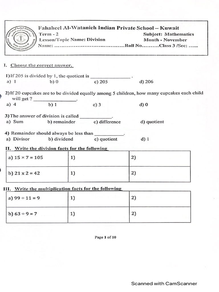 Maths Assignment (Sep-Dec) | PDF