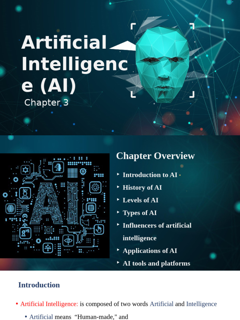 Chapter 3 Artificial Intelligence (AI) | PDF | Artificial Intelligence ...