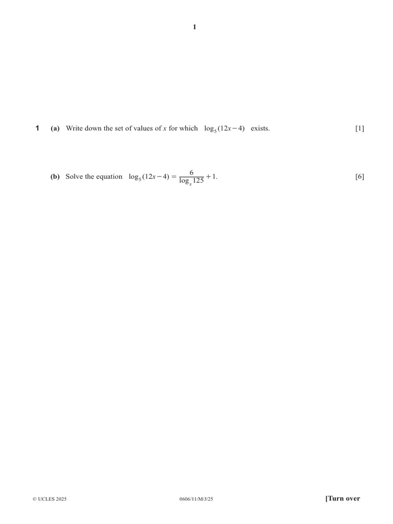 Logarithms and Simultaneous Equations Test | PDF | Asymptote | Function ...