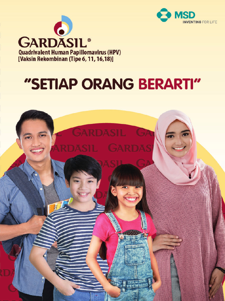 Dosis dan Indikasi Vaksin GARDASIL | PDF