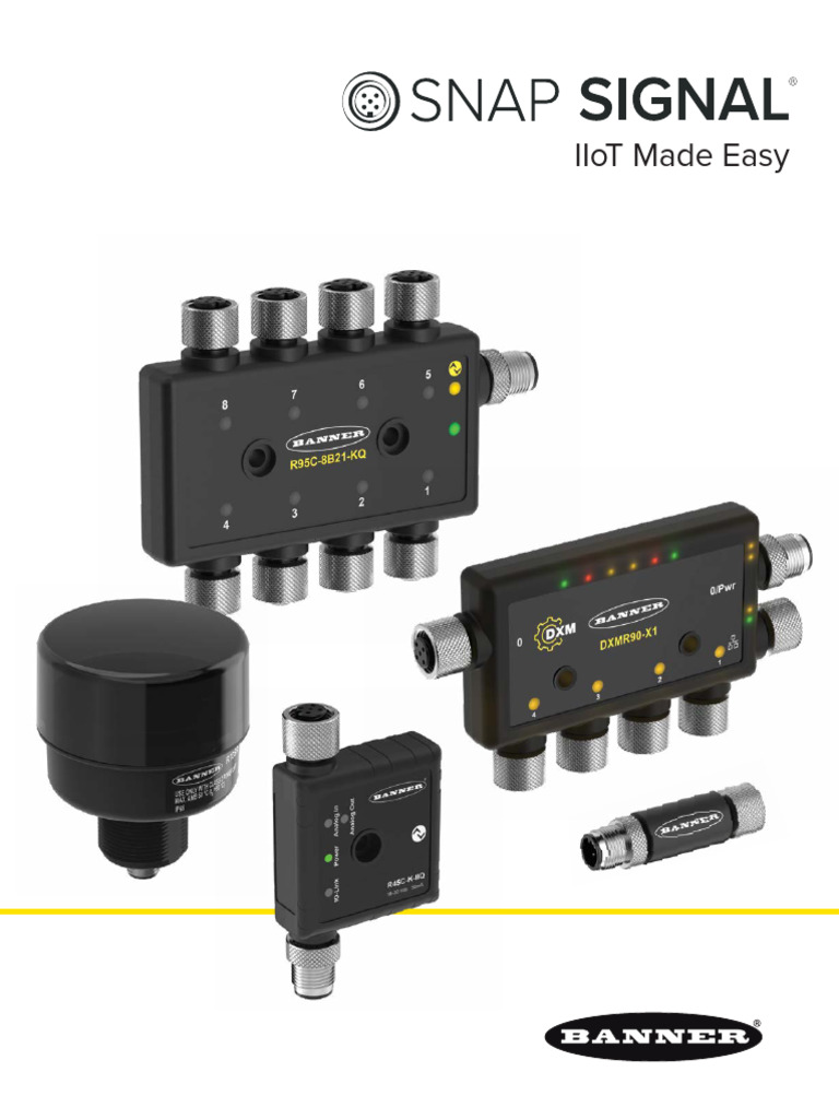 Unlock Factory Data with Snap Signal | PDF | Sensor | Computer Network