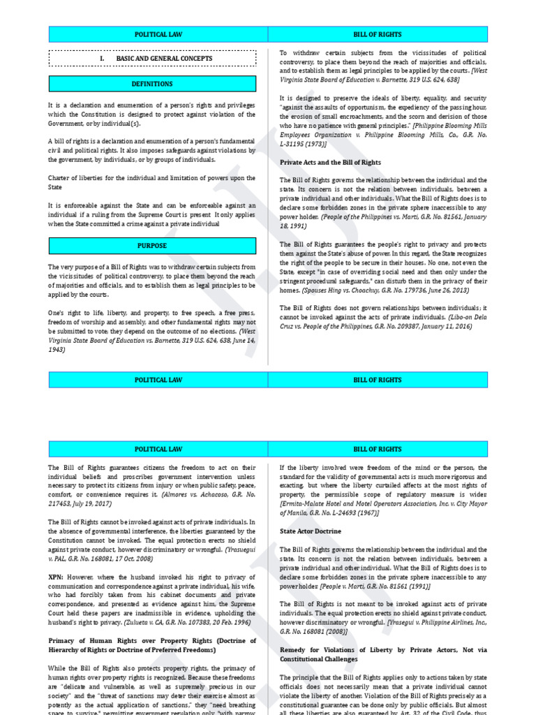 Understanding the Bill of Rights | PDF | Political Charters | Justice